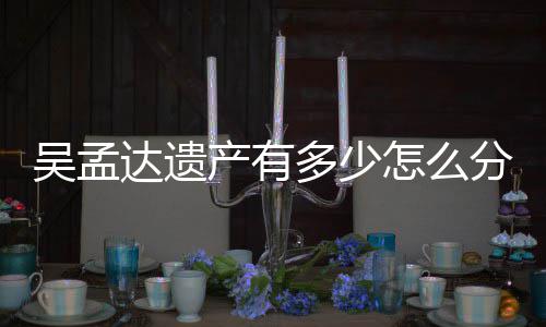 曝光吴孟怎么达遗多少遗产分分配方案产有