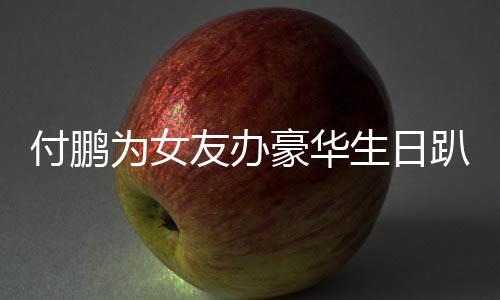 女朋趴 鹏有为女理付小助友办友吗豪华生日付鹏