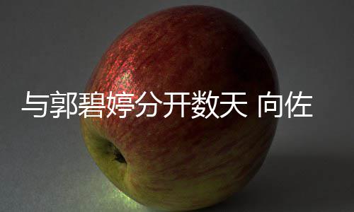 碧婷儿佐喊老婆 向想念与郭话称和女数天分开