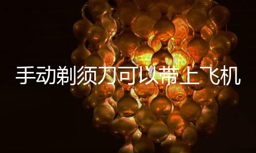 机吗剃须刀可以带手动上飞