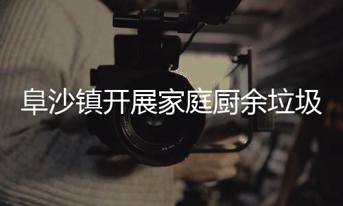 圾分庭厨镇开展家类入余垃户宣阜沙传